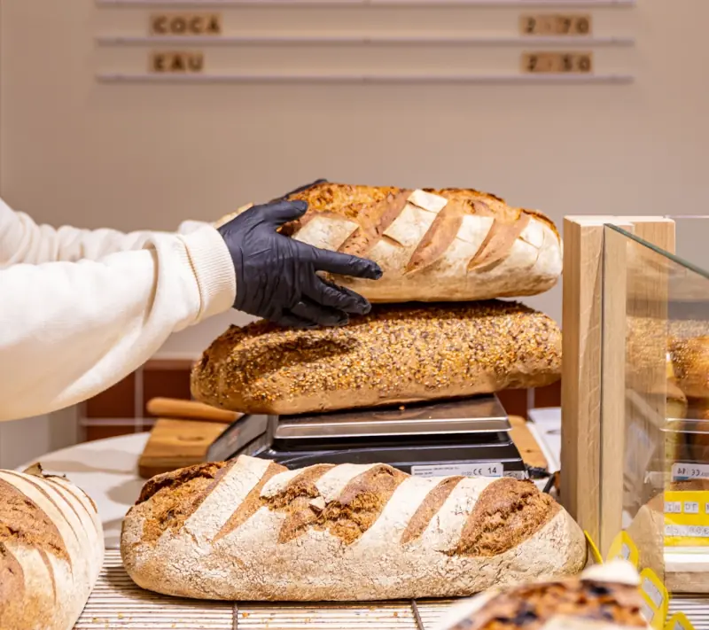 Pains spéciaux et miches de la Boulangerie Saint-Sauveur
